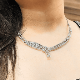 Silver Pandora's Treasure Necklace for Women