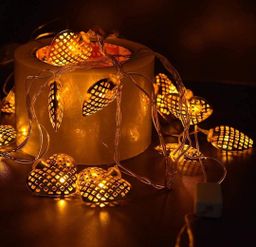 Heart Metal String Light