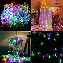 Flower String Light Multicolour (14 Flower) 🌺✨