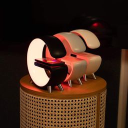 🔊 Enceinte Musicale Bluetooth Sans Fil Intelligente avec Chargeur Sans Fil