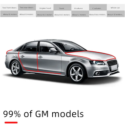 5 meters Car door sound proof rubber 