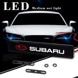 LED grill badge
