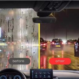 Hydrophobic glass cleaner