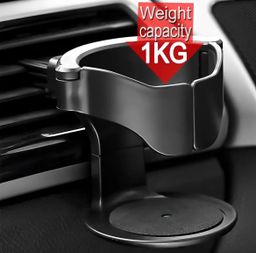 Ac vent cup holder 