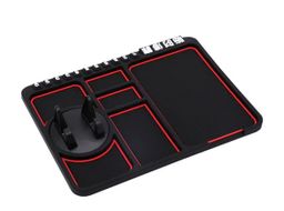 Dashboard anti slip mat phone holder 