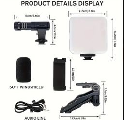 Trépied de Lumière pour Diffusion en Direct