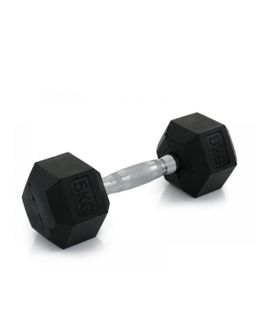 5KG RUBBER HEAD DUMBBELLS 