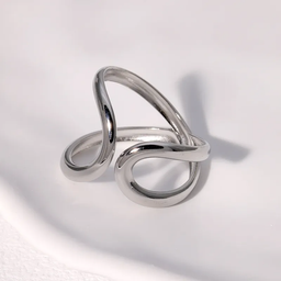 Infinity Loop Rings - 18k Gold Plated