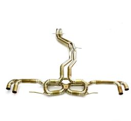 Valvetronic CPSA Catback Exhaust for Lamborghini URUS 4.0 2018-2023 High Custom Titanium Escape Exhaust Pipe Muffler Car Exhaust System