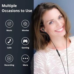 BOOM BERRY EARPHONES HI-FI SOUND 