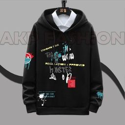 Stylish Color Combined Hoodie