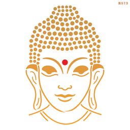 R573_Putha2 Wall Stencil 