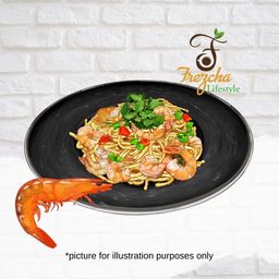 SP01. Prawn Spaghetti Aglio