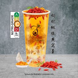 SB09. Wolberry Peach Gum Bird's Nest Drink 枸杞桃胶燕窝