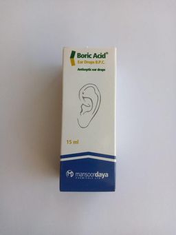 Boric Acid ear drop (Mansoordaya) 10ml