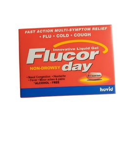 Flucor Day Non Drowsy & Alcohol free (For Flu, Cold & Cough)