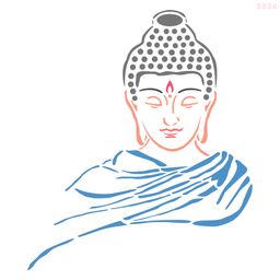 R334_Pudha3 Wall Stencil 