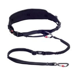 ROGZ AIRTECH SPORT BELT AND LEAD S-M BLACK