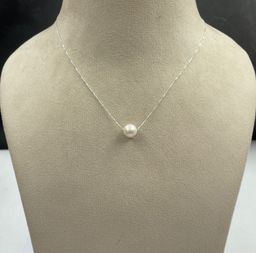 New Freshwater pearl Sterling Silver Pendant  