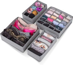 4 Pcs Underwear Drawer Organizers