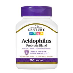 21st Century Acidophilus (Probiotic Blend) 100 Capsules
