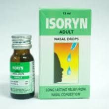 Isoryn Adult Nasal Drops 15ml