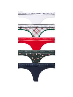 5-Pack Mixed Thong Panties