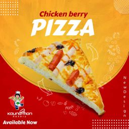 Koung Mon Bakery_Chicken Berry Pizza
