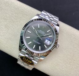 Super Clone Datejust 41 Black Baton Dial