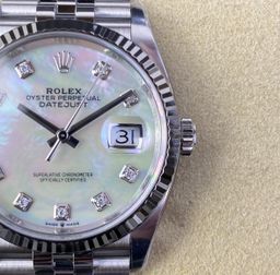 Super Clone Datejust 36 Steel Mother Of Pearl