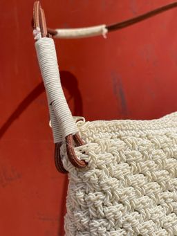 Porté épaule macramé 