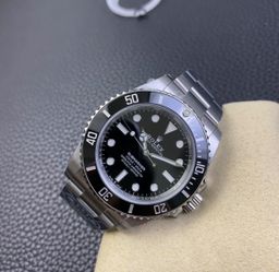 Super Clone Submariner 114060 No-Date Black Ceramic 