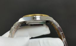 Super Clone Submariner Date Blue Dial Steal Gold Oyster Bracelet - 3235 Movement