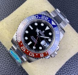 Super Clone GMT-Master II Pepsi, Stainless Steel Oyster 126710
