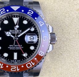 Super Clone GMT-Master II Pepsi, Stainless Steel Oyster 126710