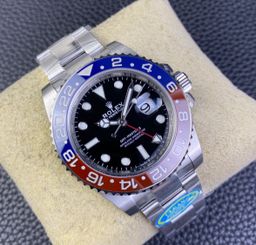 Super Clone GMT-Master II Pepsi, Stainless Steel Oyster 126710