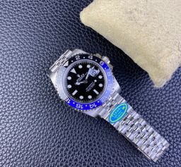 Super Clone GMT-Master II Batman, Stainless Steel Jubilèe 126710