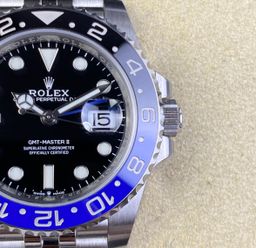 Super Clone GMT-Master II Batman, Stainless Steel Jubilèe 126710