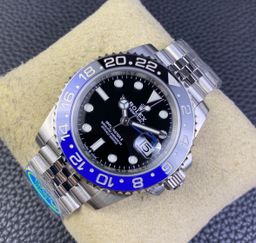 Super Clone GMT-Master II Batman, Stainless Steel Jubilèe 126710