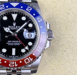 Super Clone GMT-Master II Pepsi, Stainless Steel Jubilèe 126710