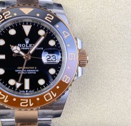 Super Clone GMT-Master II “Root-Beer” Rose Gold & SS 126711