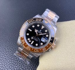 Super Clone GMT-Master II “Root-Beer” Rose Gold & SS 126711