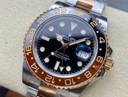 Super Clone GMT-Master II “Root-Beer” Rose Gold & SS 126711
