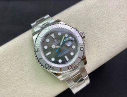 Super Clone Yatch-Master 126622 Gray Dial with Blue Second Hand 904L Stainless Steel Case & Oyster Steel Bracelet