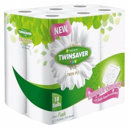Twinsaver 2 Ply 18 Pack