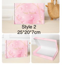 Designed corrugated box