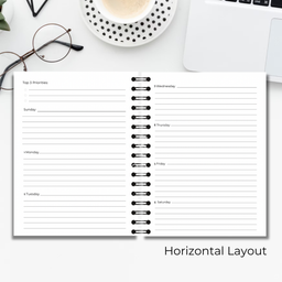 Horizontal Annual Planner