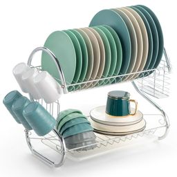 2TIER KITCHEN DRYING RACK 