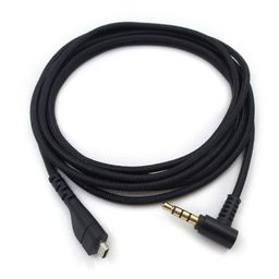 ZS0135 For SteelSeries Arctis 3 / 5 / 7 Earphone Audio Cable, Cable Length: 2m(Black)