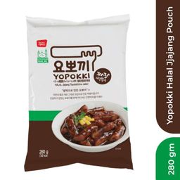 Yopokki Halal Jjajang Pouch (Tteokbokki), 280gm